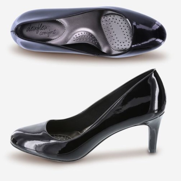 Predictions Comfort Plus Black Heels - Picture 3 of 7